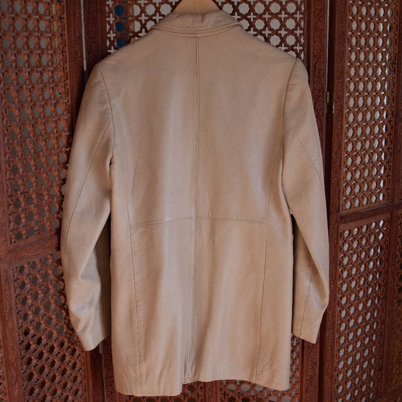 Real leather Banana Republic coat - Picture 2 of 4